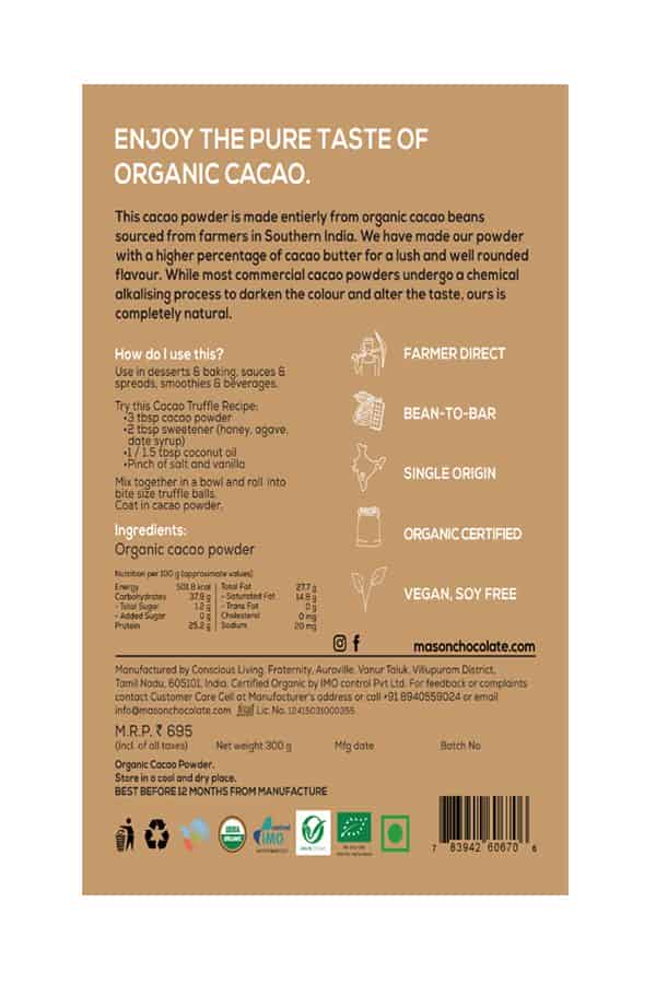 organic cacao