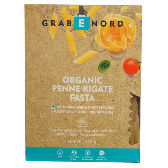 organic penne rigate pasta