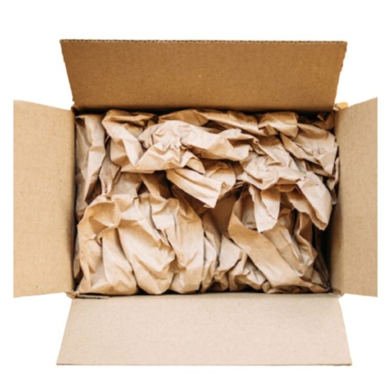 Ecosattva GreenFill Void Filling Paper Stack | Brown | 350 meters, Fills the Empty Spaces in a Box & Provides Cushioning