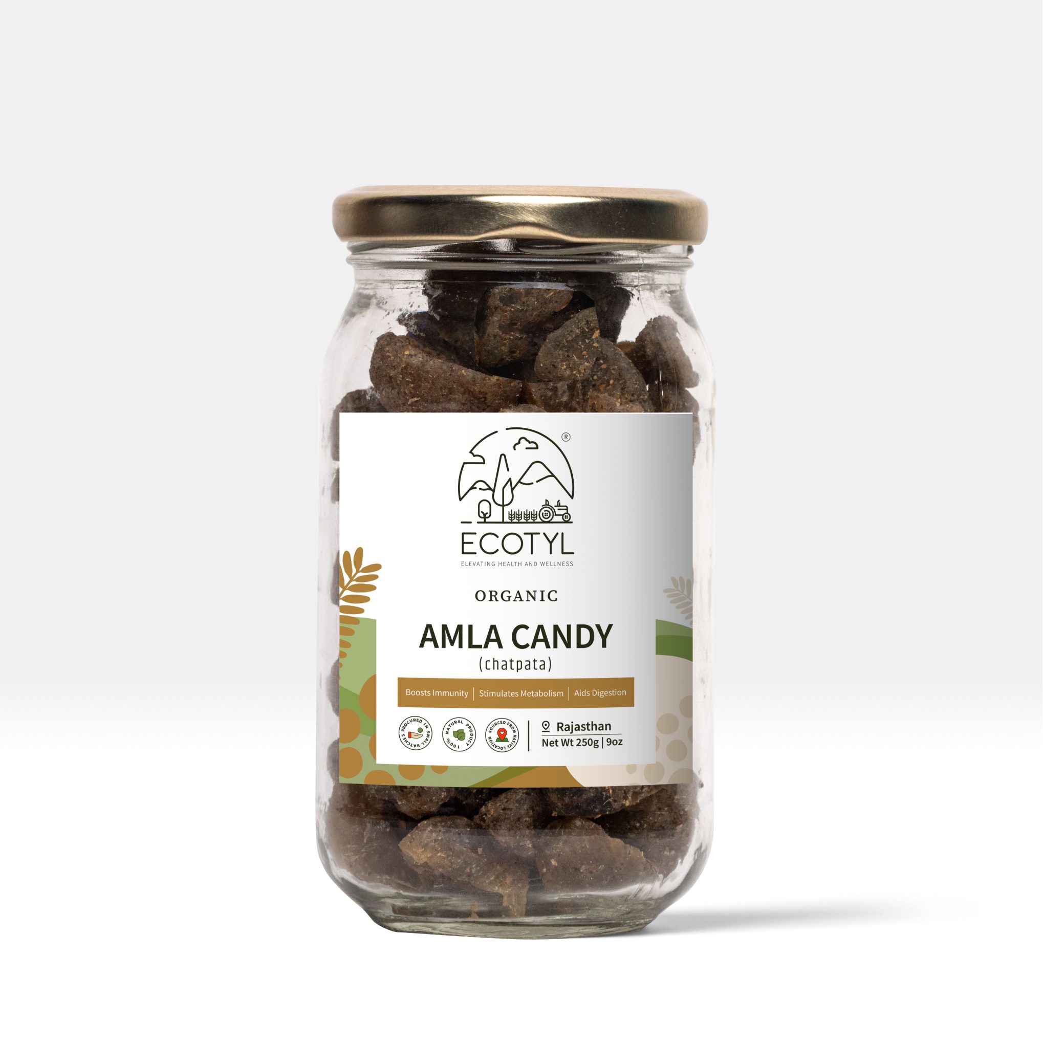 Organic Amla Candy - 250 gms - Best Product For your Kids