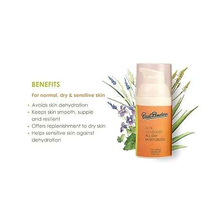 Paul Penders Aloe & Lavender All Day Face Moisturizer Cream For Dry & Sensitive Skin 30g