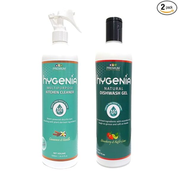 Hygenia Multipurpose Kitchen Cleaner & Natural Dishwash Gel