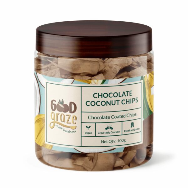 Chocolate Coconut Chips Mockup Front