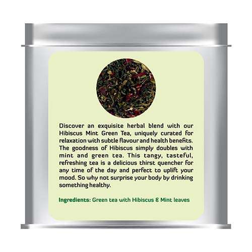 The Tea Shore Hibiscus Mint Green Tea