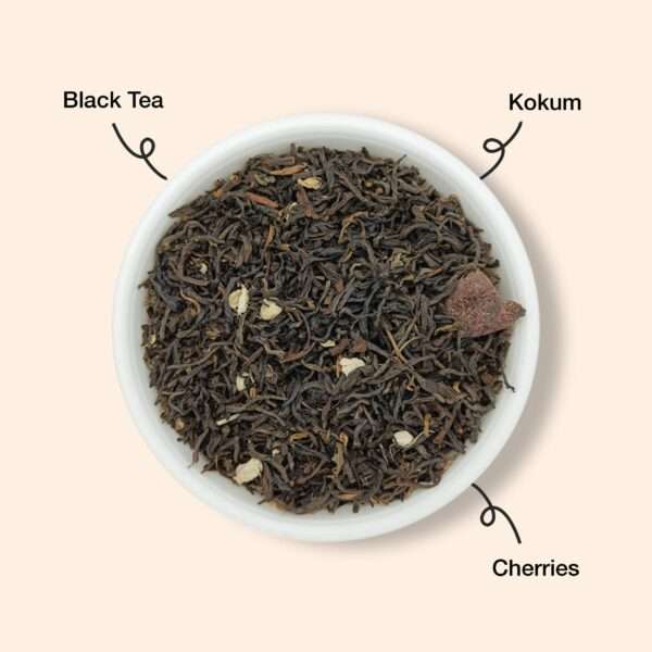 Kokum Cherry Tea Ingredients scaled 1
