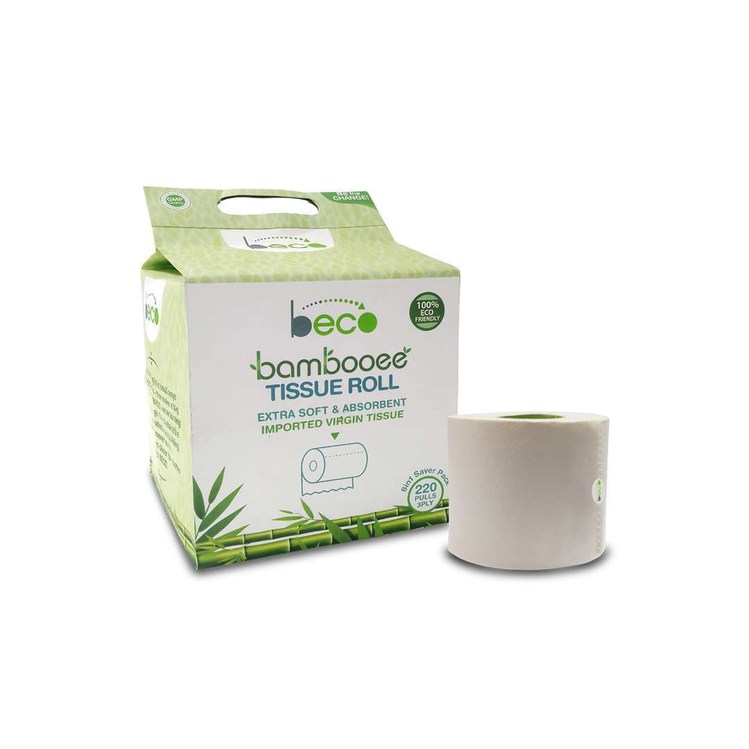 Beco Bambooee Tissue Roll (3 Ply) – 220 Pull