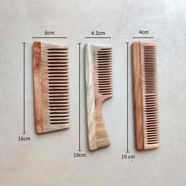 Neem Wood Comb by Green F...