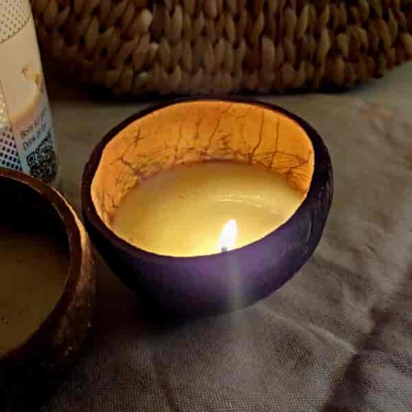 Coconut Shell Soy Wax Candles 2