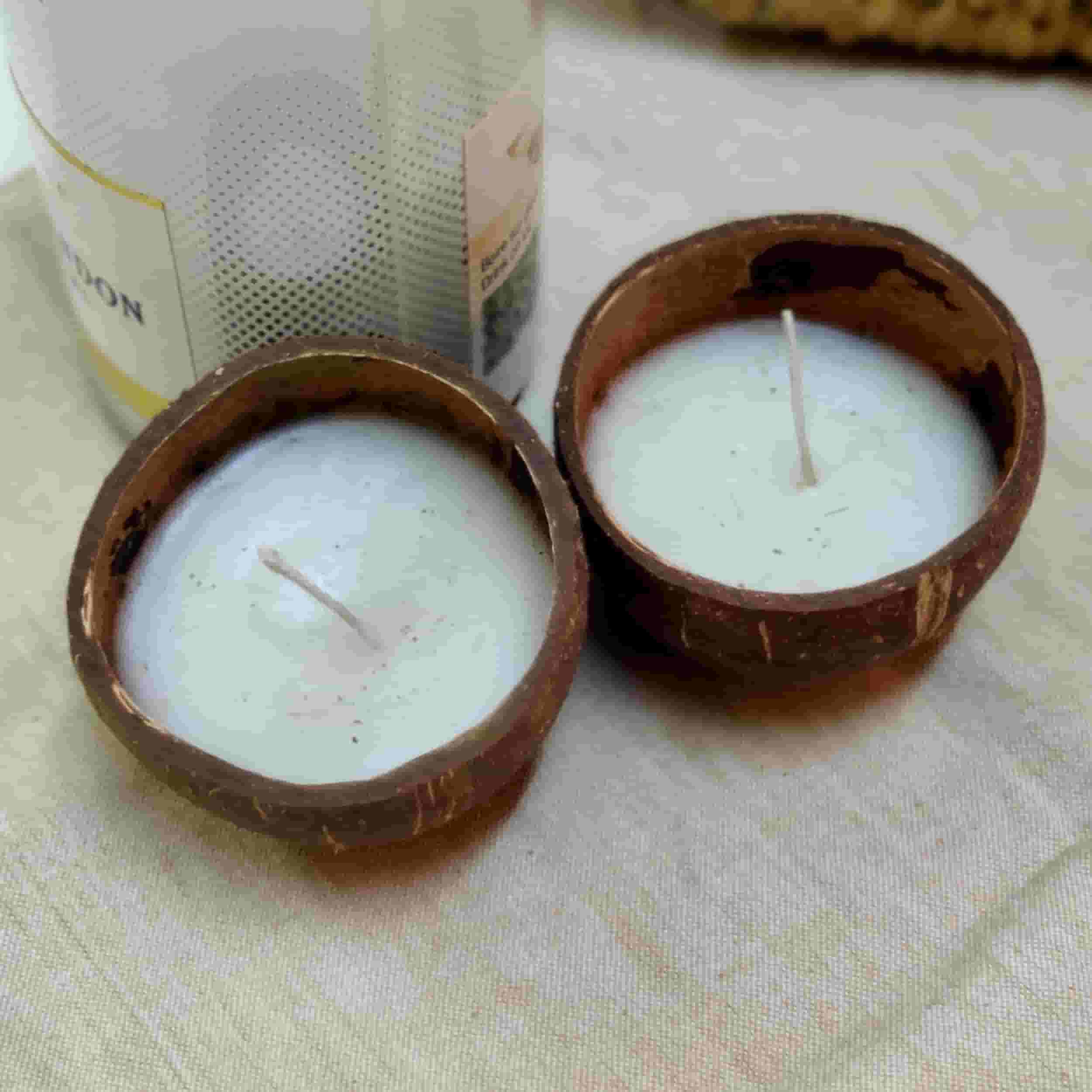 Coconut Shell Soy Wax Candles
