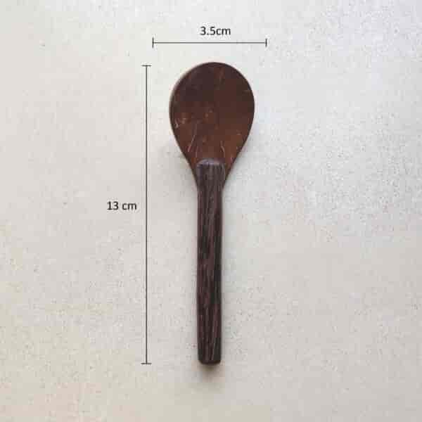 Coconut Shell Spoons by Green Foot Print