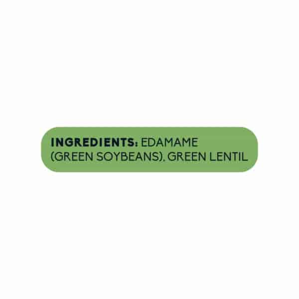 Green Dal Edamame Ingredients