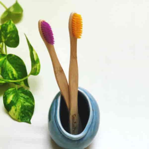 Natural Bamboo Toothbrush (Assorted)1