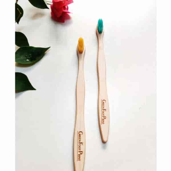 Natural Bamboo Toothbrush (Assorted)2