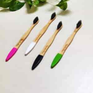 Natural Bamboo Toothbrush (Charcoal bristles)2