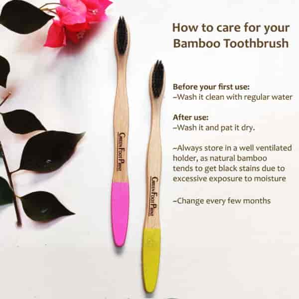Natural Bamboo Toothbrush Charcoal bristles4 1 scaled