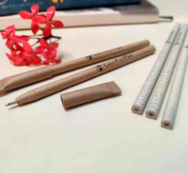 Recycled Paper Pencils _ Paper Pens Combo 2
