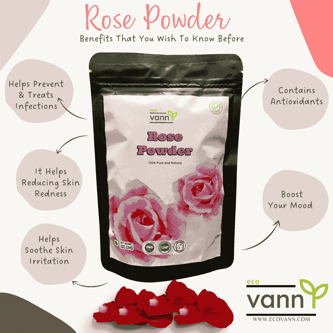 Eco vann Rose powder