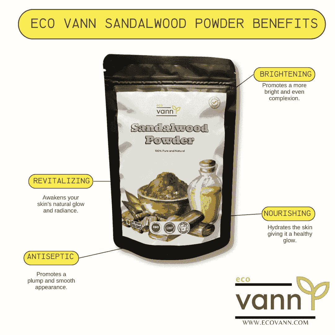 Eco vann Sandal wood Powder