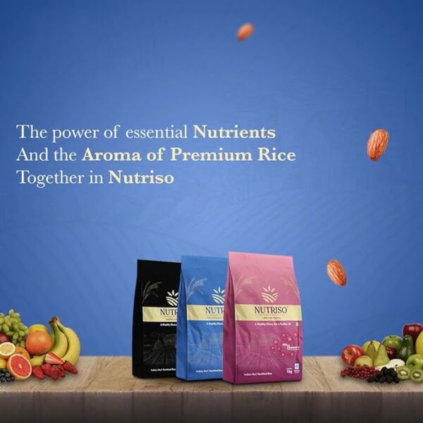 Nutriso Sona Masoori/ BPT fortified Rice