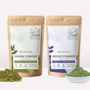 Henna Powder and Indigo Powder Hair Colour Combo 1