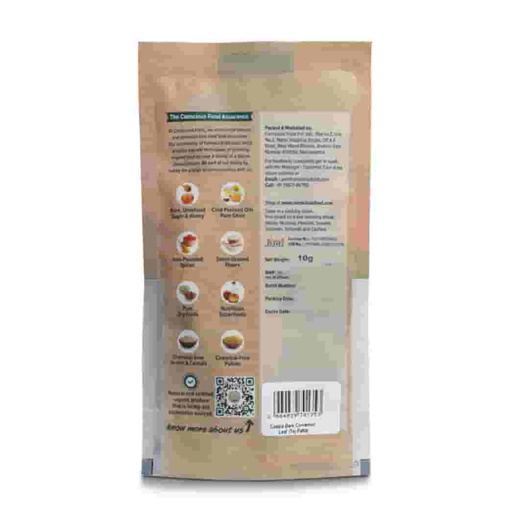 Conscious Food Indian Bay Leaf (Tej Patta) | Pack of 5 | 10g