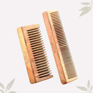Premium Neem Wood Comb Detangling Shampoo Combo 1