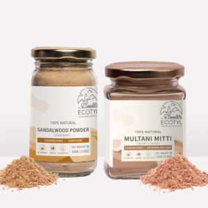 Sandalwood Powder and Multani Mitti Face Pack Combo 1