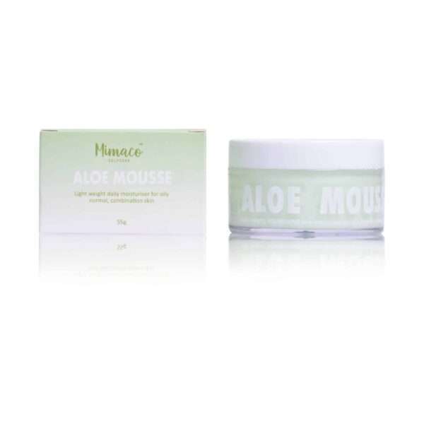 MIMACO ALOE MOUSSE face moisturiser for Nourishment (normal/ oily/ combination skin)