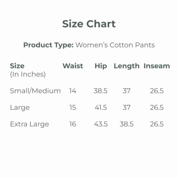 Size Chart Format Livbio 6
