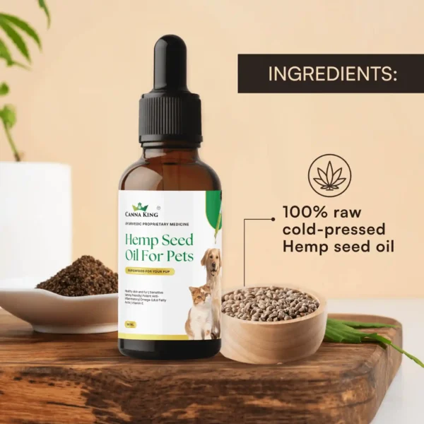 Cannaking Hemp Seed Oil For Pets